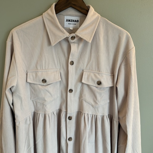 Super Soft Button Down Corduroy Flannel - Never Worn - Picture 6 of 11